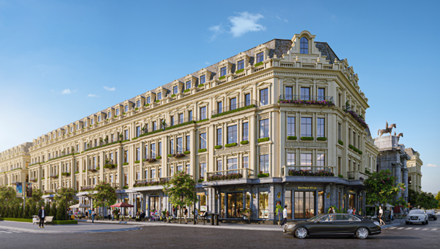 Sunshine Capital Tay Thang Long sẽ mang đến những tuyến phố mua sắm sầm uất đậm chất Âu tại cửa ngõ phía Tây Thủ Đô.