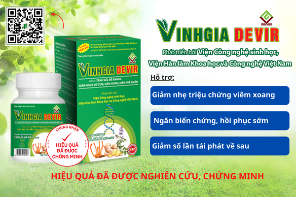 Vinhgia Devir đã được Viện Hàn Lâm nghiên cứu và chứng minh hiệu quả!