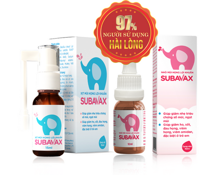 Subavax giúp cải thiện triệu chứng của viêm amidan ở trẻ và phòng ngừa tái phát bệnh hiệu quả Subavax giúp cải thiện triệu chứng của viêm amidan ở trẻ và phòng ngừa tái phát bệnh hiệu quả