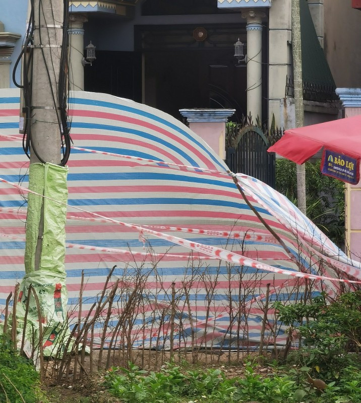 Hiện trường nơi xảy ra vụ việc. Ảnh: Tầm nhìn