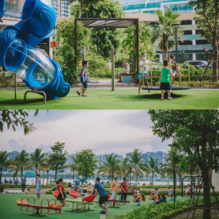 Không gian vui chơi đa dạng, an toàn giúp trẻ phát triển toàn diện cả thể chất và tinh thần