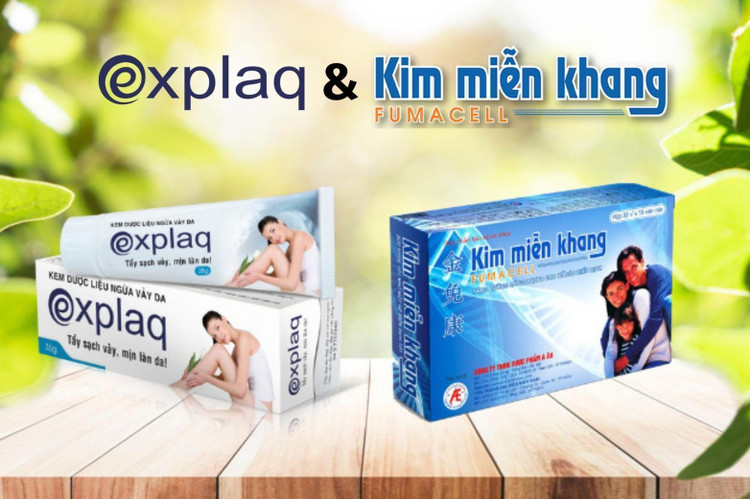 Kim Miễn Khang &amp; Explaq - Giải pháp hiệu quả cho người bệnh vảy nến