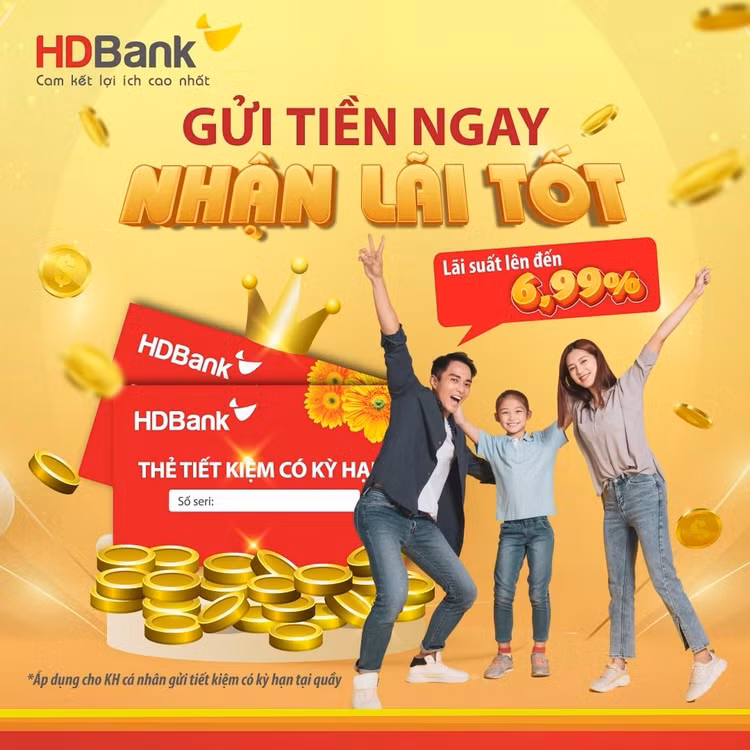 Chương trình gửi tiết kiệm tại quầy mà anh Minh Toàn đang tham gia