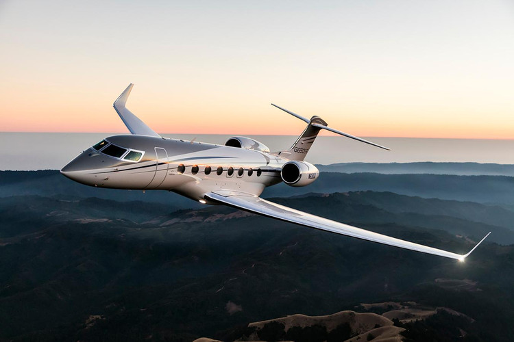 Máy bay Gulfstream G650ER.
