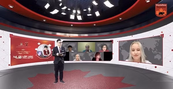 Chương trình Tọa đàm 4.0 - Lớp học không biên giới được phát trực tiếp lúc 10:00 ngày 30/5/2021 trên Fanpage của Trường Tiểu học Sunshine Maple Bear