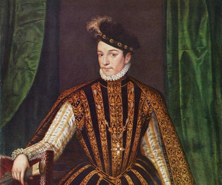 Vua Charles IX của Pháp. Ảnh Famous People