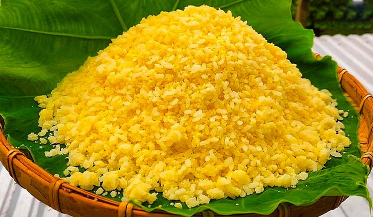 Xôi vò dâng cúng ông bà tổ tiên trong dịp lễ Tết Thanh Minh. Ảnh bachhoaxanh