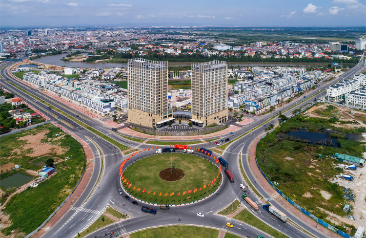 Nút giao Bùi Viện - Võ Nguyên Giáp (quận Lê Chân). Ảnh haiphong.govvn