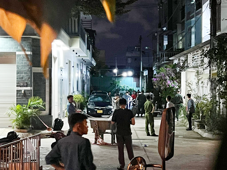 Hiện trường vụ tai nạn. Ảnh: Giáo dục và Thời đại