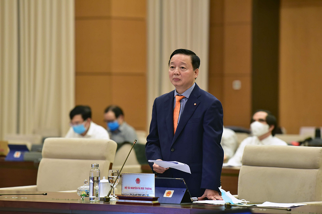 Bộ trưởng Tài nguyên và Môi trường Trần Hồng Hà (nguồn: Internet).