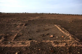 Bão cát đưa dấu vết thành phố cổ 'lộ thiên' ở Iran