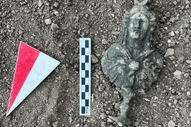 Phát hiện tượng nữ thần Isis cổ đại tại thành phố cổ Satala