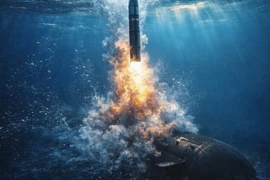 Ấn Độ thử nghiệm tên lửa K-4 tầm bắn 3.500 km từ tàu ngầm hạt nhân