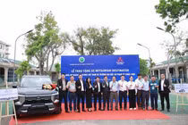 Mitsubishi tặng ôtô và nhiều cụm động cơ, hộp số cho 15 trường đại học