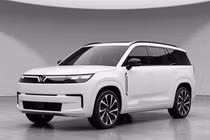 SUV cỡ lớn hoàn toàn mới của VinFast lộ diện, Kích thước ngang VF9