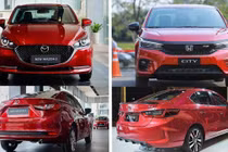 Doanh số sedan hạng B tháng 4/2026: Mazda2 "vượt mặt" Honda City