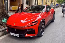 Siêu SUV Ferrari Purosangue đầu tiên lăn bánh tại Hà Nội, khoảng 40 tỷ đồng