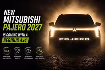 Mitsubishi Pajero 2027 "nhá hàng" trước thềm ra mắt vào ngày mai 2/9