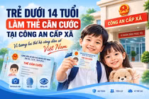 [INFOGRAPHIC] Thủ tục làm thẻ căn cước cho trẻ dưới 14 tuổi có gì mới?