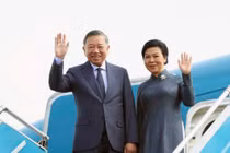 Tổng Bí thư, Chủ tịch nước Tô Lâm và Phu nhân lên đường thăm Nga, Pháp