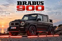 Tận mục Mercedes-AMG G63 độ mui trần 4 cửa từ Brabus, hơn 26 tỷ đồng