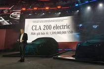 Cận cảnh Mercedes-Benz CLA 200 electric vừa ra mắt Việt Nam, từ 1,59 tỷ đồng
