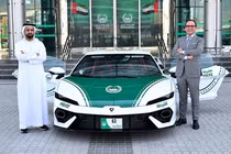 Lamborghini Temerario hàng hiếm vào đội siêu xe tuần tra của cảnh sát Dubai