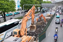 Dự án chống ngập Hà Nội, tháo dỡ rào chắn và hoàn thiện hệ thống thoát nước