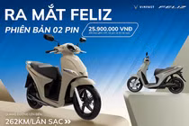 VinFast ra mắt ba xe máy điện pin tháo rời, chạy tới 262 km/sạc
