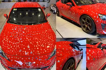 Cường Đô la được vợ và 2 con cưng "cá nhân hóa" cho xe Toyota 86 