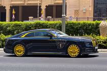 Rolls-Royce Spectre độ Mansory dát vàng, gắn thêm loa giả tiếng động cơ