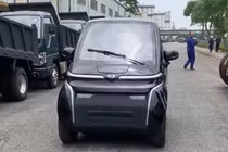 Ôtô điện mini Nano S05 rẻ ngang xe ga Honda SH chạy thử tại Việt Nam