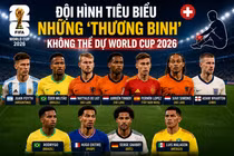 Đội hình những 'thương binh' không thể dự World Cup 2026