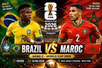 Dự đoán Brazil vs Maroc: Vinicius Junior tạo khác biệt