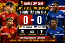 [INFOGRAPHIC] Cape Verde tạo địa chấn trước Tây Ban Nha tại World Cup 2026