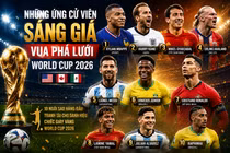 10 ứng cử viên sáng giá nhất cho danh hiệu Vua phá lưới World Cup 2026