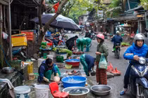 Chợ cóc, chợ tạm Hà Nội trước ngày bị dẹp bỏ