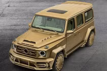 Chi tiết Mercedes-AMG G 63 dát vàng của Mansory "độc nhất vô nhị"