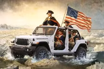 Jeep sẽ tặng 100 xe cho George Washington nếu Mỹ vô địch World Cup 2026