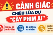 Nguy cơ mất tiền và dữ liệu từ ứng dụng xem phim AI giả mạo