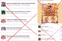 Chơi game lậu, người dùng đối mặt rủi ro an toàn và tài chính