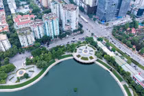 Thanh Xuân có công viên hồ điều hòa lớn nhất Hà Nội, điểm nhấn xanh đô thị