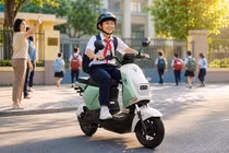 Chi tiết xe máy điện Vinfast Amio S2 cho học sinh chỉ 12 triệu đồng