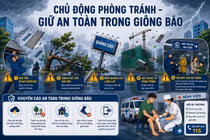 Cảnh báo tai nạn do mái tôn bay trong mưa giông và cách xử lý an toàn