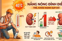 Mất nước mùa nắng nóng, coi chừng tổn thương thận cấp