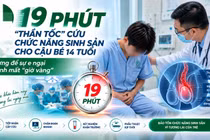 Bé trai 14 tuổi suýt mất chức năng sinh sản vì chịu đựng đau bìu 6 giờ