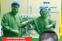 Trẻ 9 tuổi chưa dậy thì đã mang u nang buồng trứng hiếm gặp