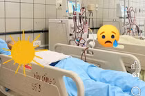 Làm việc dưới nắng nóng quên uống nước, nam công nhân suy thận cấp