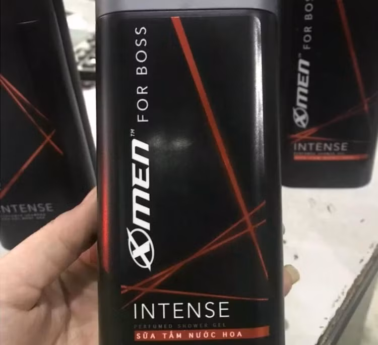 Sữa tắm Xmen for boss Intense bị thu hồi toàn quốc. Ảnh: S.P/nguồn znews.vn
