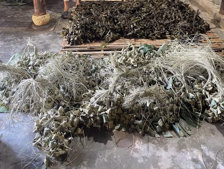 Tang vật trong vụ việc (Ảnh: Công an xã Đại Lộc)